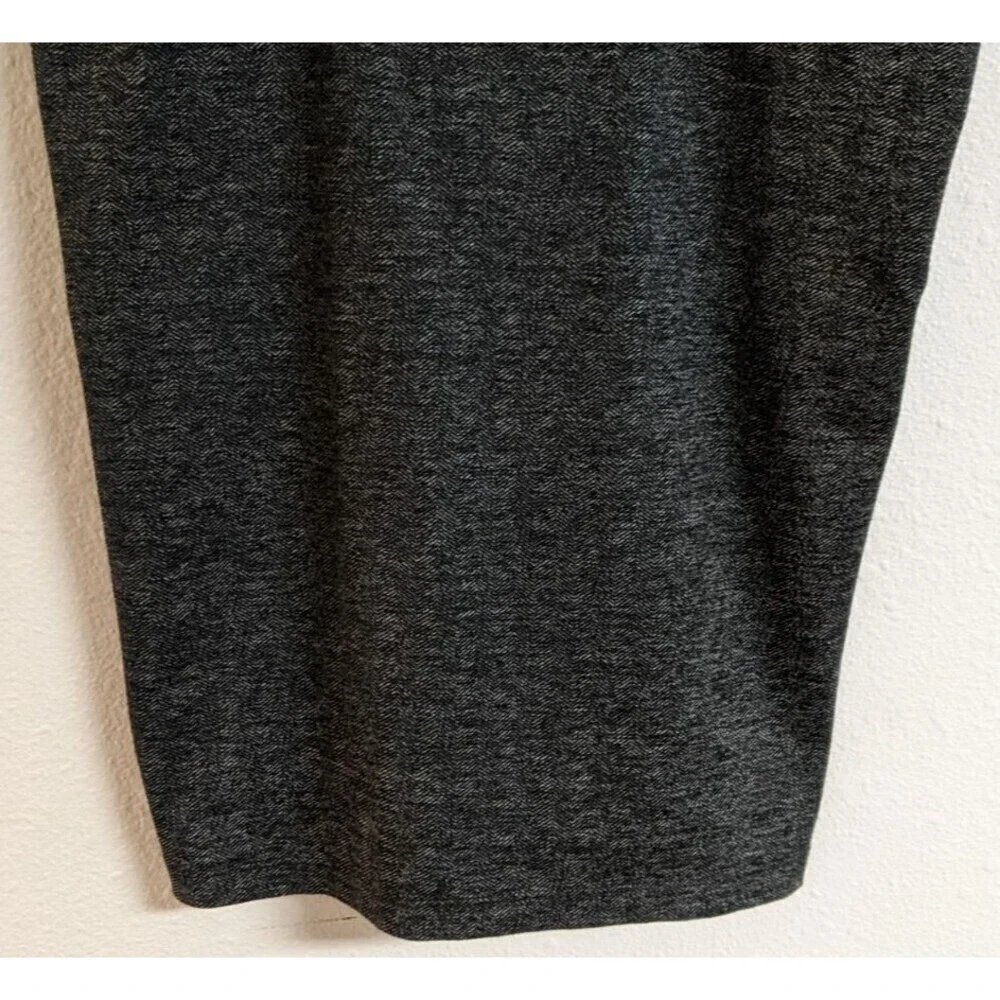 Women's prAna Black/White Sleeveless Houndstooth Workout Tank Top SM - Picture 3 of 6